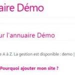 Bartemis, script d’annuaire PHP Bartemis, script d’annuaire PHP